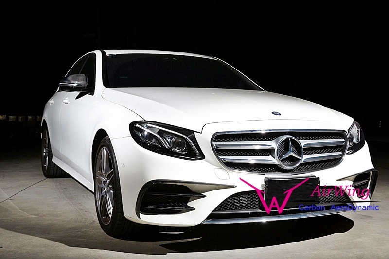 W213 - AMG style carbon mirror cover 01